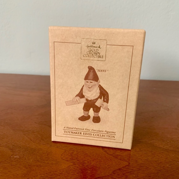 Hallmark Gold Crown  1987 Toymaker Elf ~ Hans - Picture 2 of 8